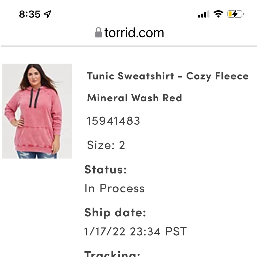 New with tags Torrid hoodie.